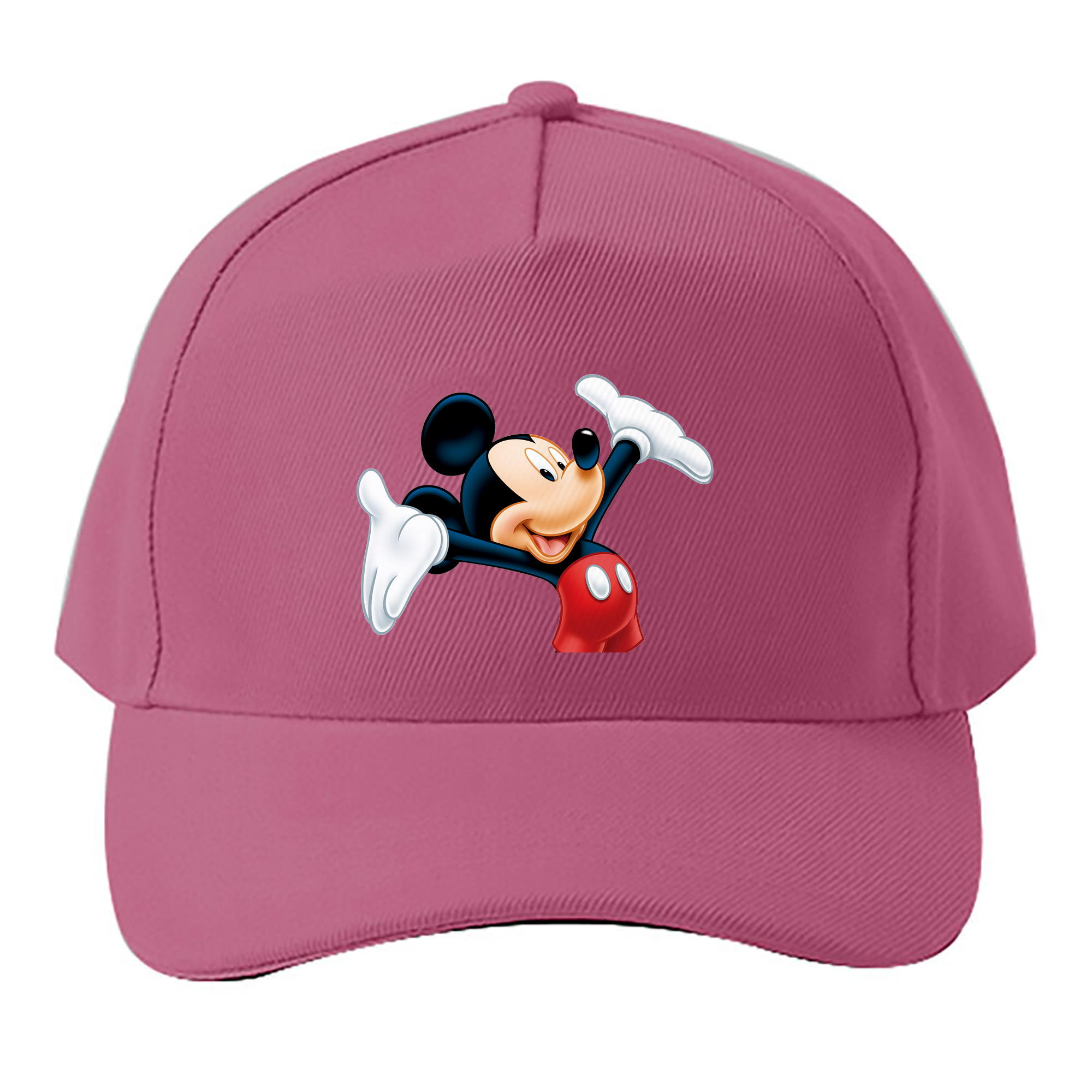（画像用） ミッキーマウス Mickey Mouse ベースボールキャップ 綿100％ 男女兼用 帽子 スポーツ